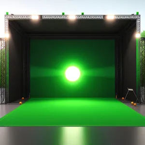 Shiny Laser Stage: 3D Digital Effects