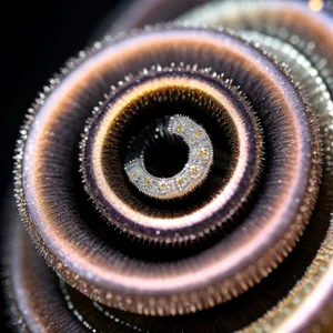 Circle of Coiled Millipede Structure