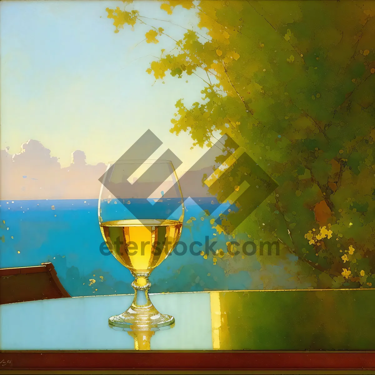 Picture of Sparkling Celebration in a Glass