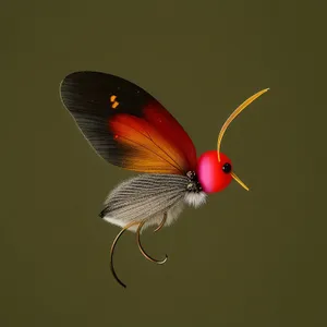 Colorful Blossoming Butterfly in Lush Meadow