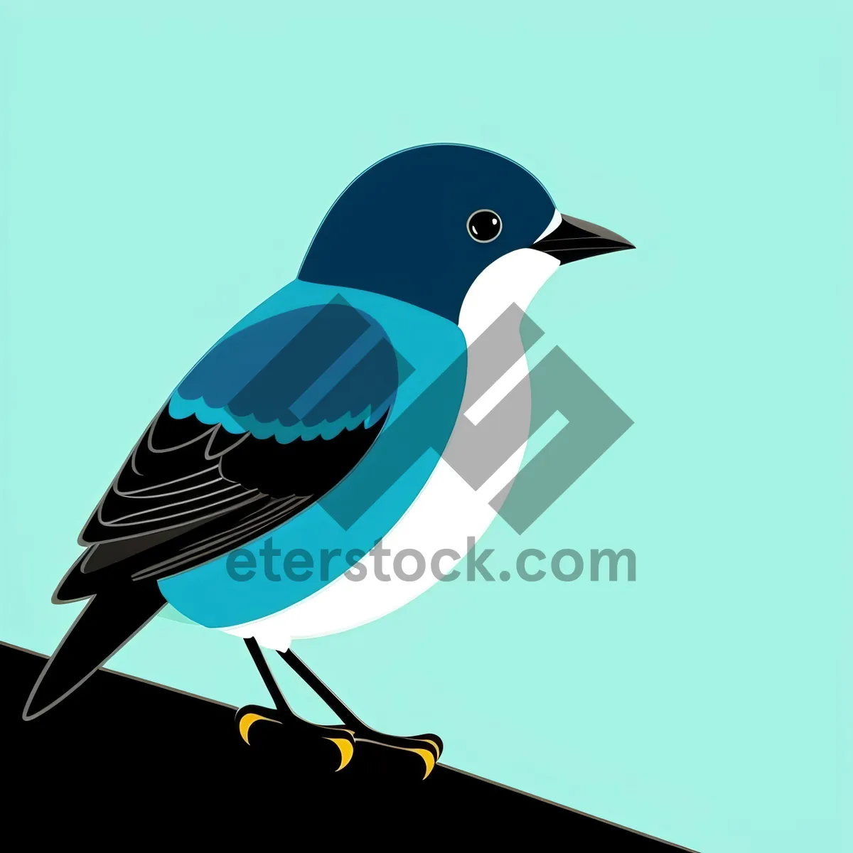 Picture of Cartoon Wing Symbol - Lookout Icon