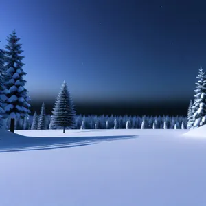 Snowy Majesty: A Breathtaking Mountain Landscape in Winter