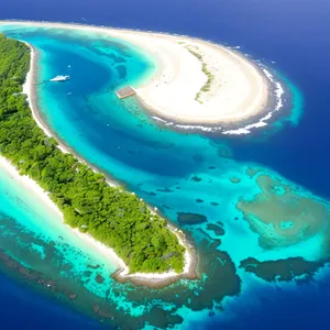 Turquoise Waters and Sandy Beaches Under Sunny Skies