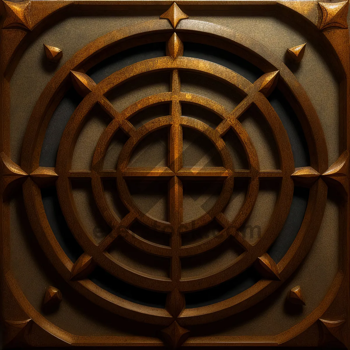 Picture of Coil-Structured Trivet with Window-inspired Design