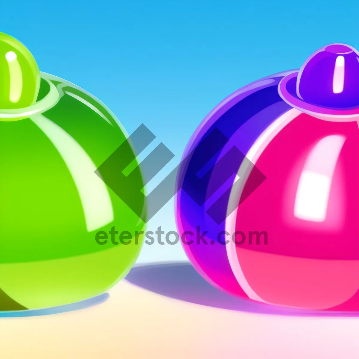 Picture of Shiny Dew Drop Button Set