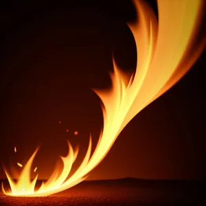 Blazing Inferno: A Fiery, Heat-Filled Artistic Design