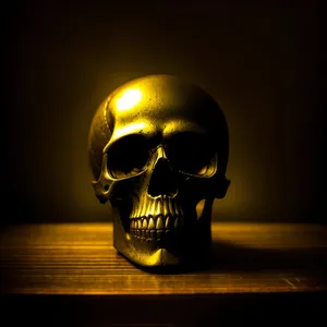 Spooky Skull - Haunting Horror in Anatomy