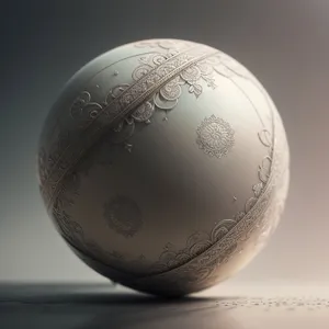 Round Global Sports Equipment: 3D Earth Ball