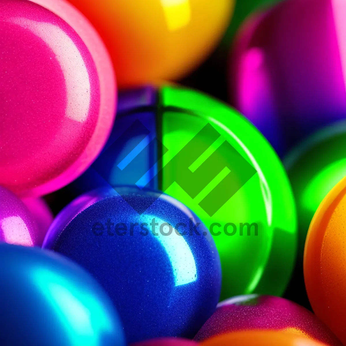 Picture of Colorful Celebration - Bright 3D Sphere