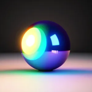 Shiny Glass Button Icon - Modern Web Design