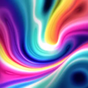 Energetic Fractal Burst in Colorful Chaos