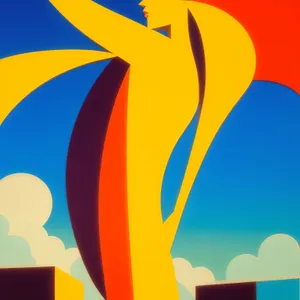 Symbolic Artistic Design Sign