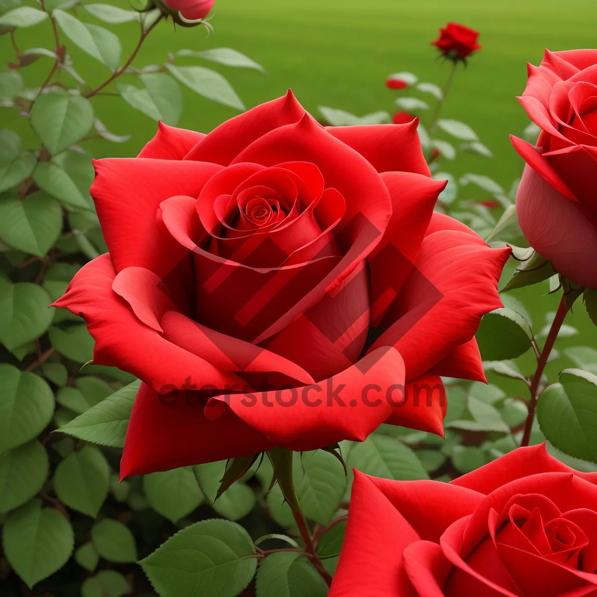 Picture of Blooming Rose Bouquet for Valentine's Day