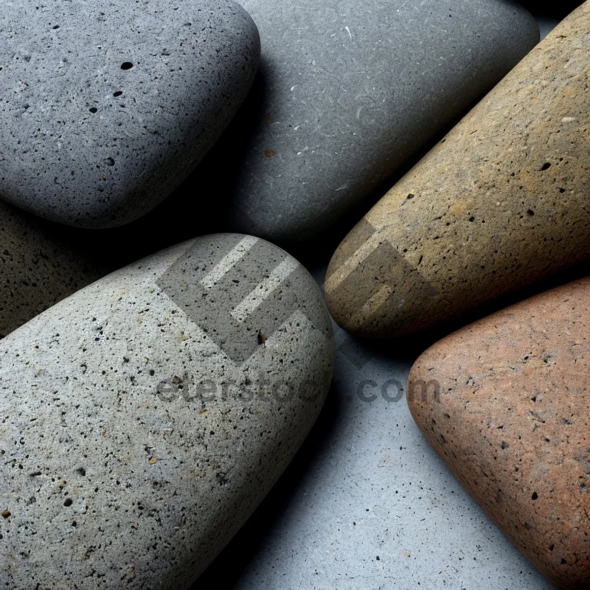 Picture of Tranquil Peace: Rock Spa Stack for Harmony and Relaxation.