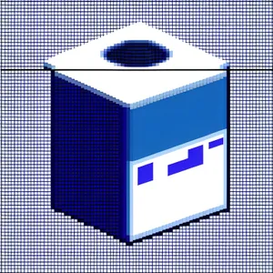 3D Box Design Symbolizing Business Heat Pump Object