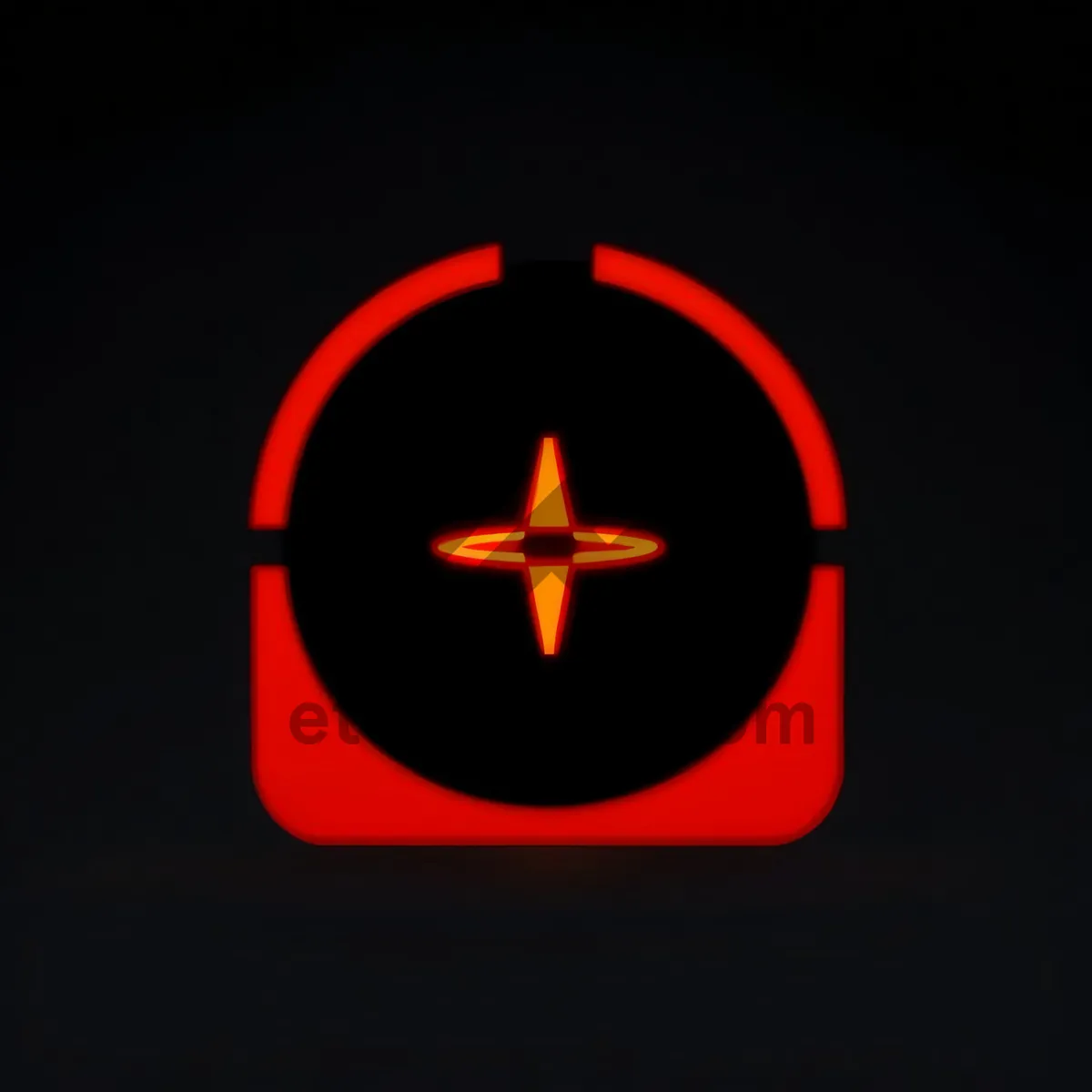 Picture of Black pumpkin icon button sign for web design