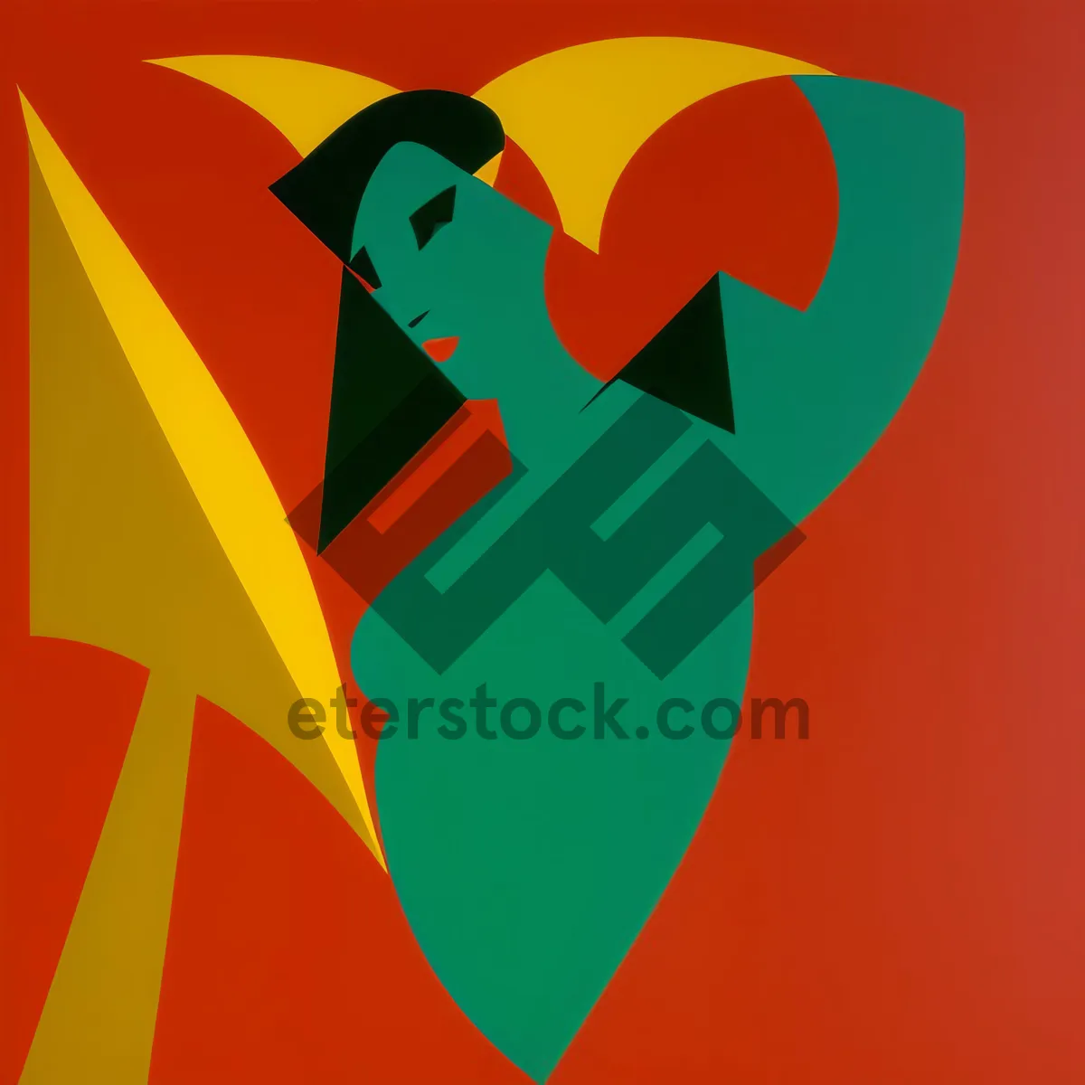 Picture of Patriotic National Flag: Symbolizing Country's Artistic Patriotism