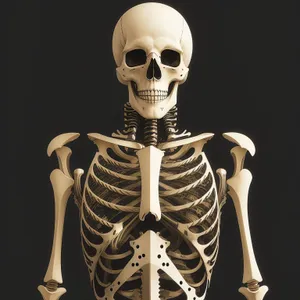 Terrifying Skeleton Sculpture: Anatomy of Fear