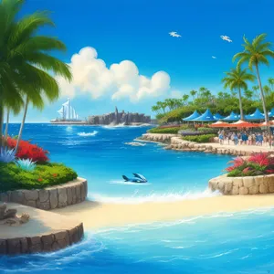 Turquoise Waters and Palm Trees: Tropical Paradise Escape