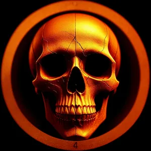 Pirate Skull Mask: Sinister Halloween Costume Accessory