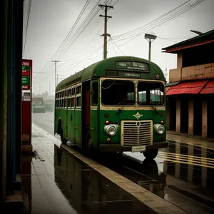 Modern Tramway Conveyance on Urban Tracks