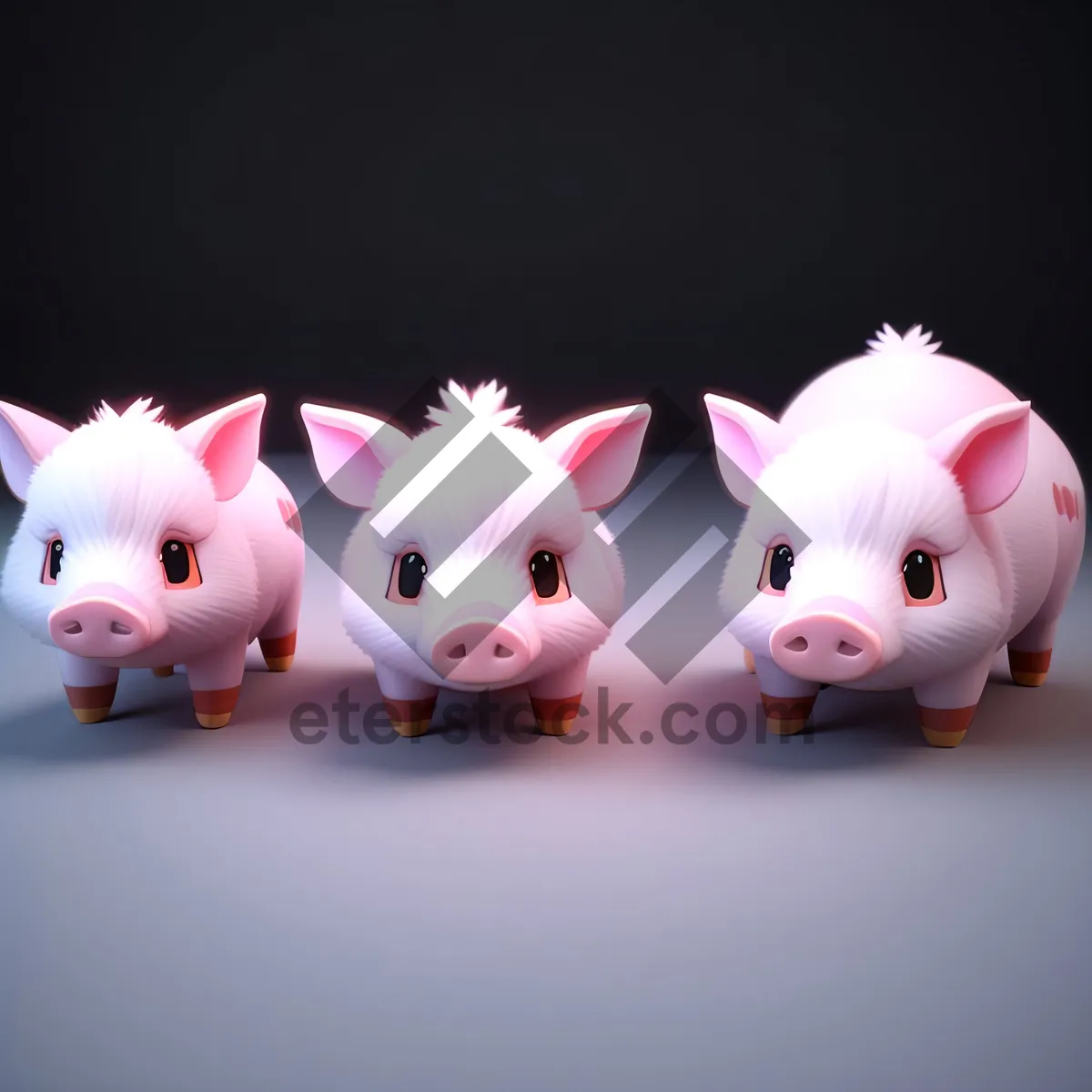 Picture of Pink Piggy Bank - Saving Money for Financial Security