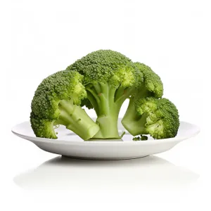 Fresh Vegetable Dinner with Broccoli and Cabbage Stir-fry