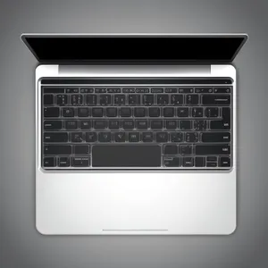 Modern computer keyboard for efficient office communication