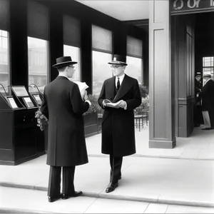 Successful Business Team Meeting at Corporate Office