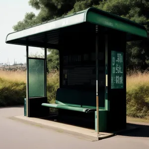 Architectural Call Box: Vintage Garage Telephone in House