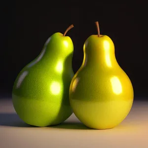 Ripe Juicy Yellow Pear - Fresh and Delicious!