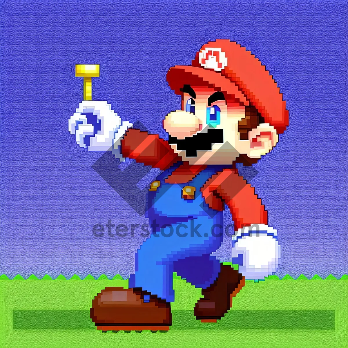 Picture of Cartoon Parachute Fun Rescue Equipment Automaton