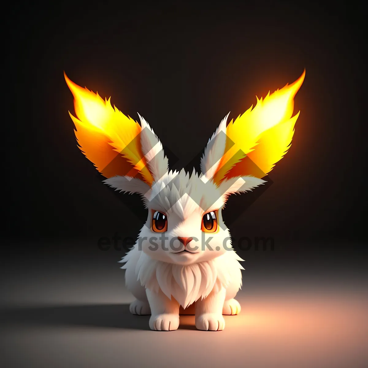 Picture of Yellow Rabbit Ear Image