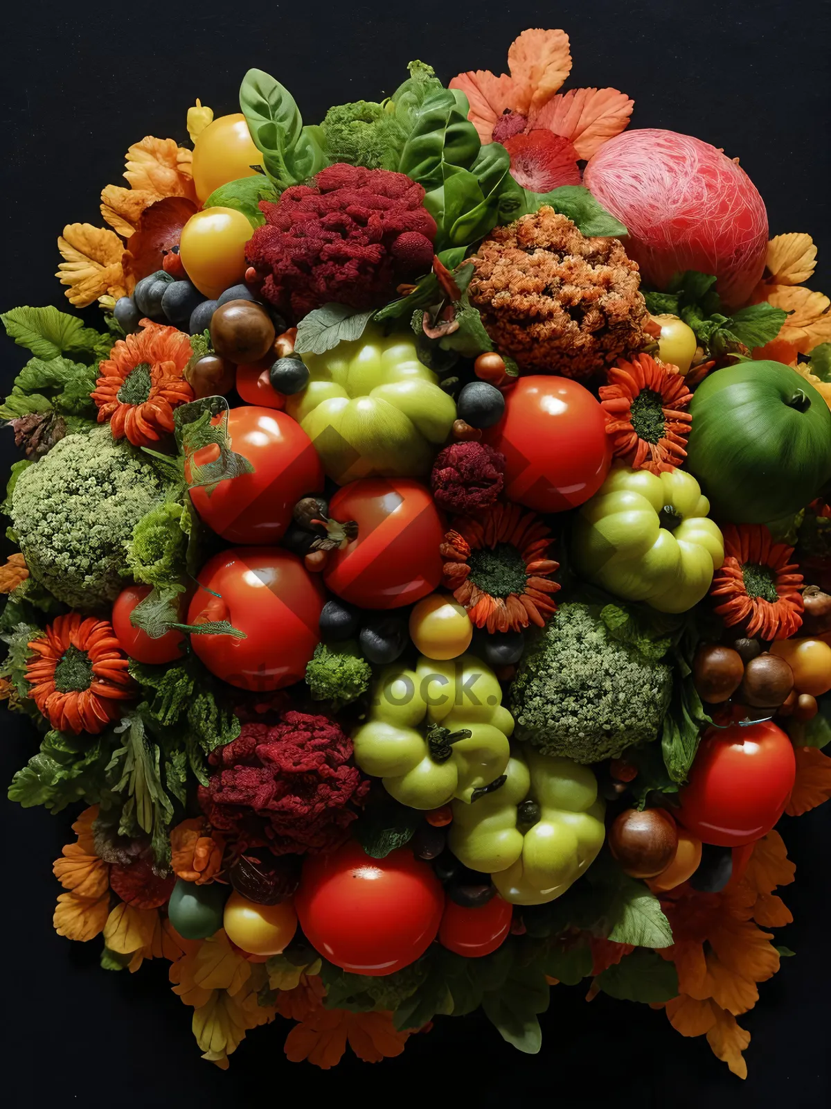 Picture of Fresh and Healthy Fruit and Vegetable Market