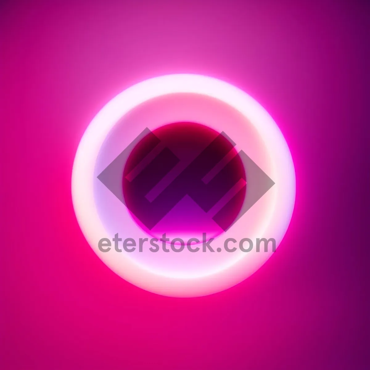 Picture of Shiny Glass Web Button with Round Photography Symbol