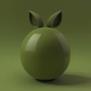 Glimmering Web Sphere Icon with East Wind Vibe