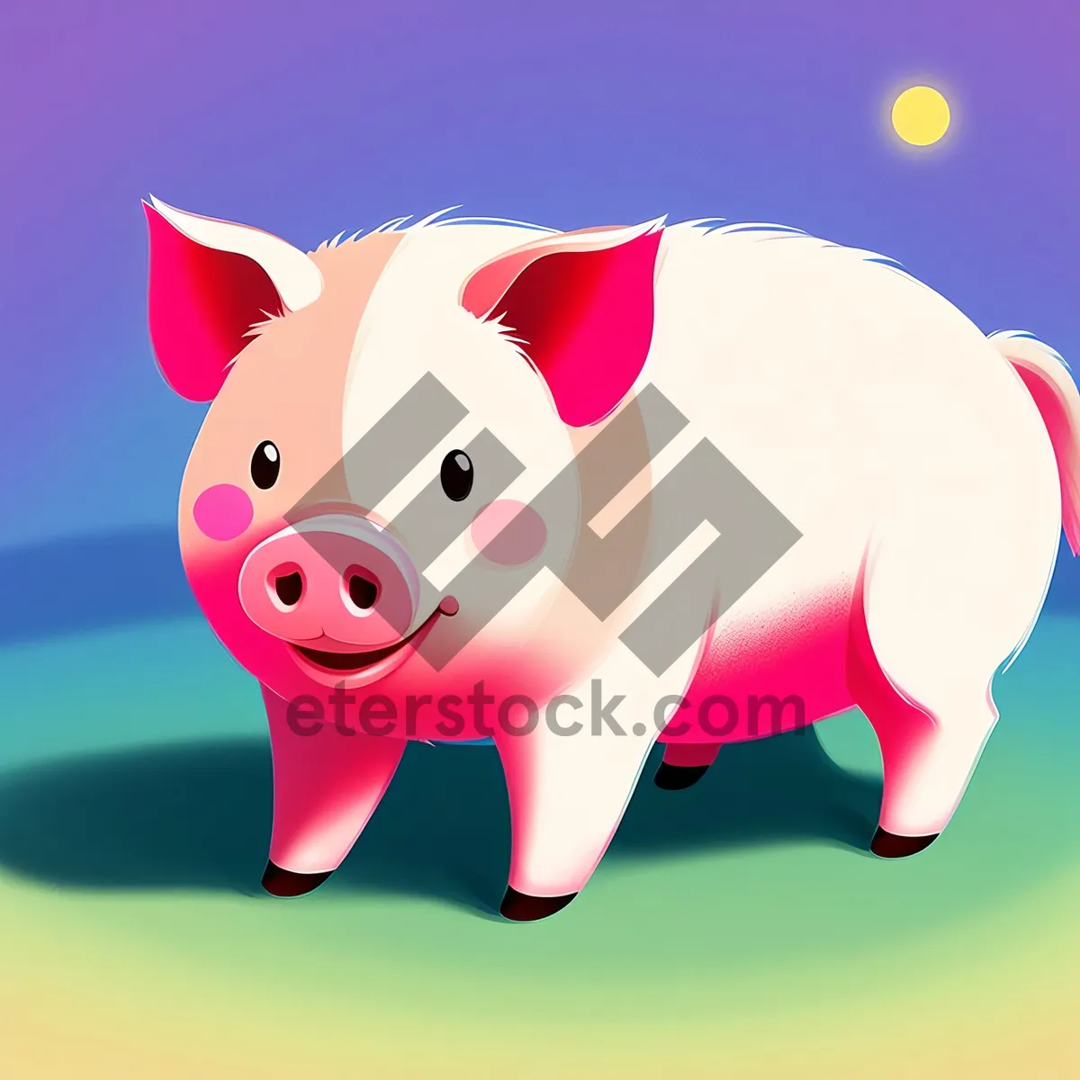 Picture of Piggy Bank - Symbol of Saving and Financial Investment