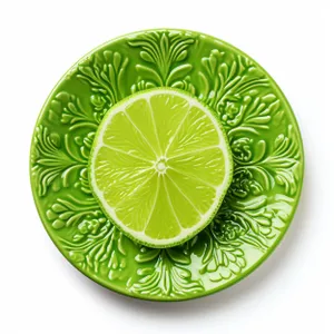 Fresh Juicy Lemon Slices, Healthy Citrus Ingredient