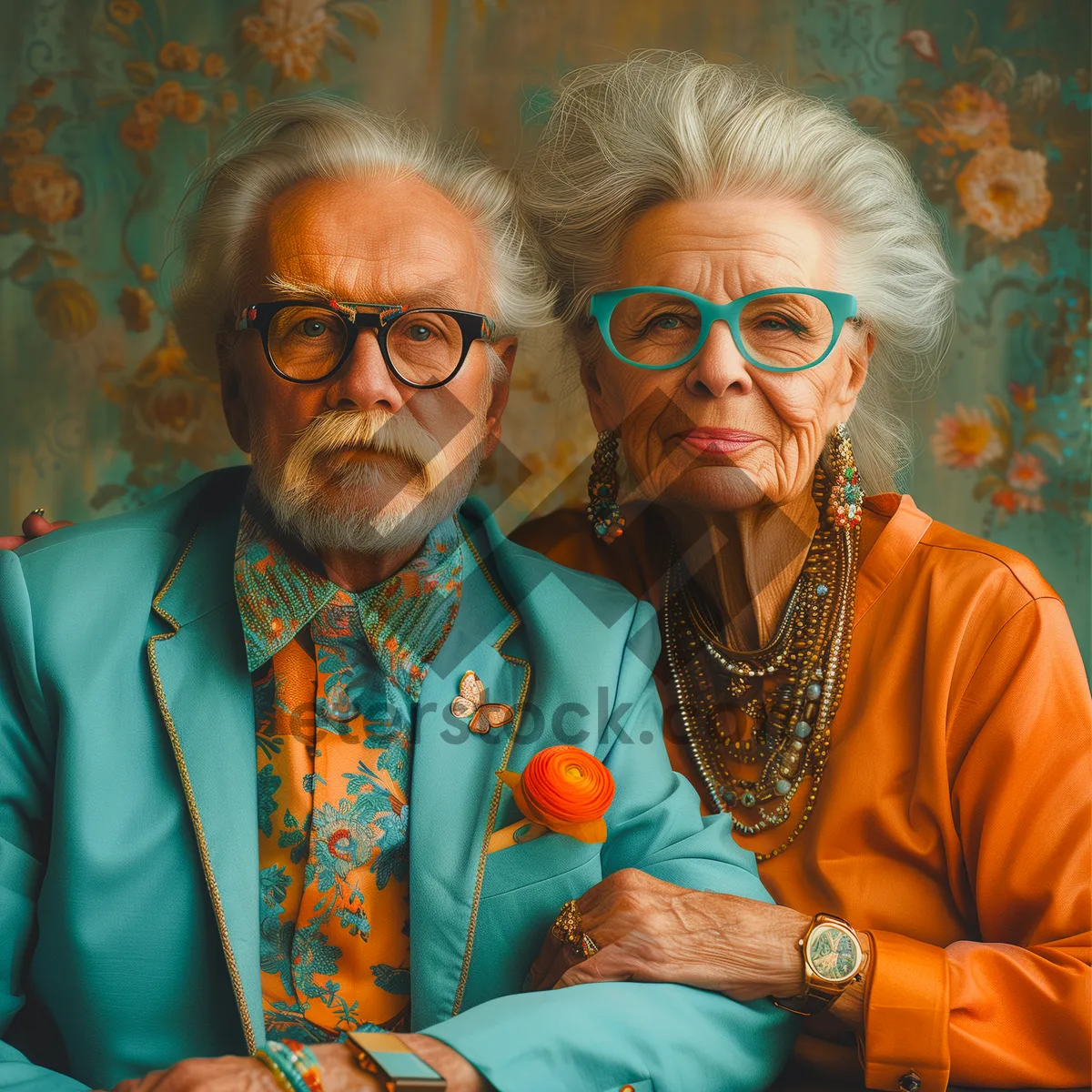 Picture of Happy elderly couple enjoying retirement together