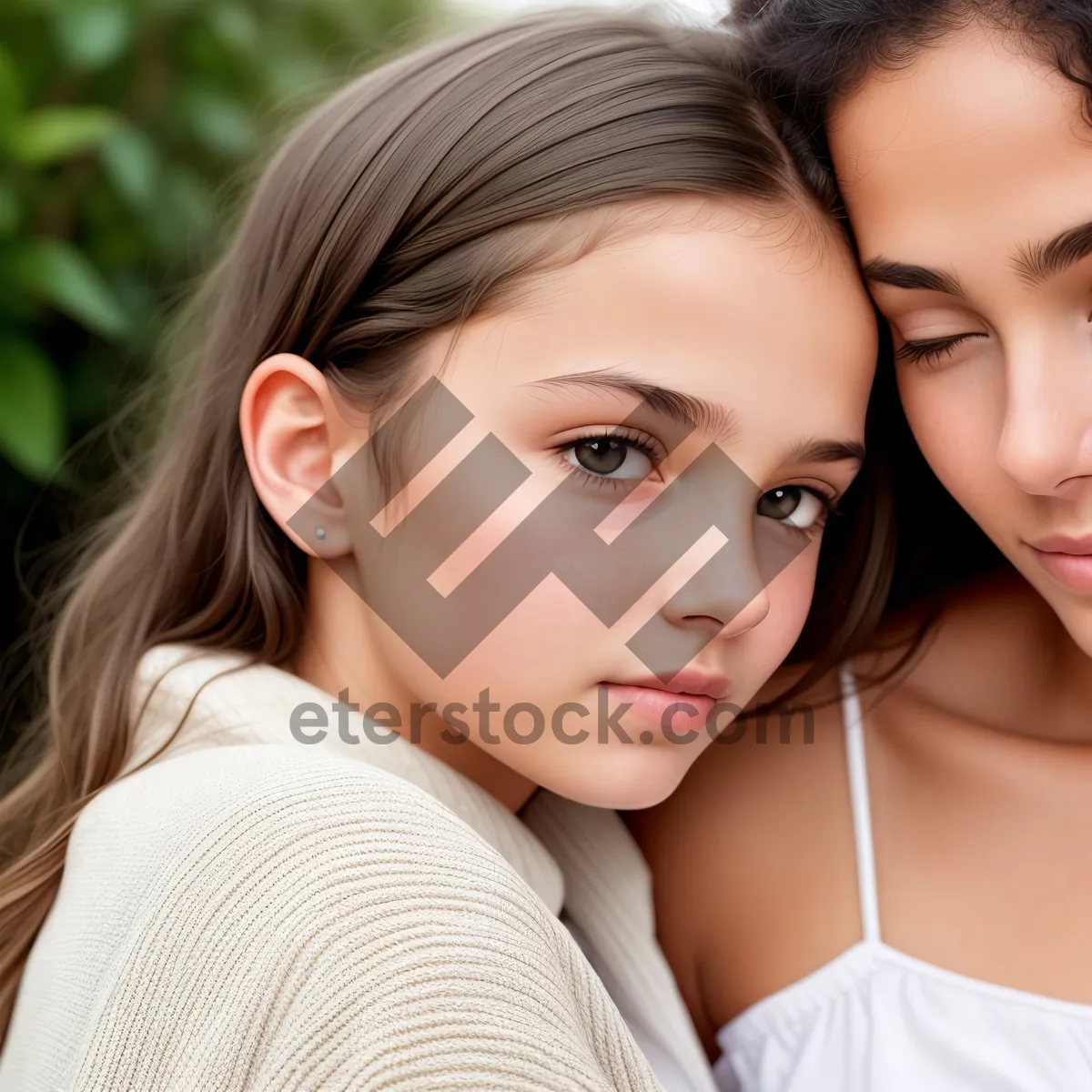 Picture of Smiling Couple Embracing in Love and Happiness