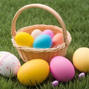 Colorful Easter Egg Decorations: Celebration of Spring