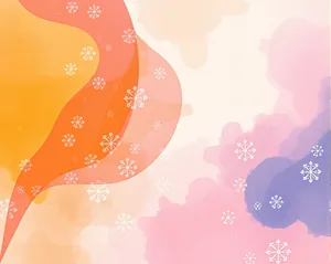 Japanese Floral Love Card Design Wallpaper