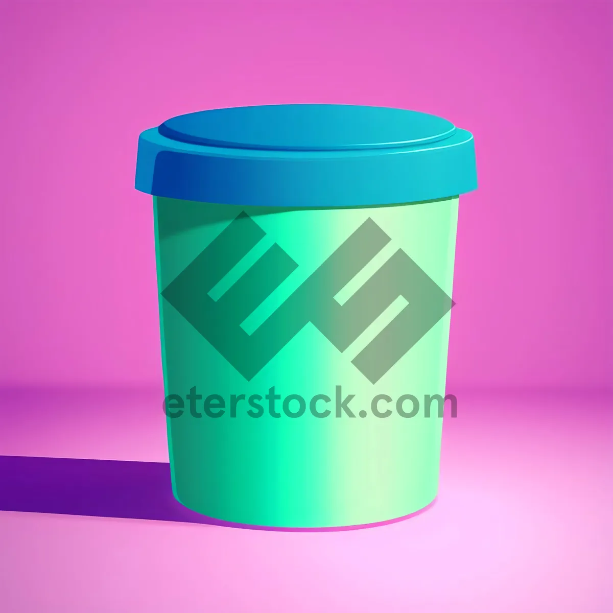 Picture of Plastic Drinking Cup - Empty Vessel for Liquid