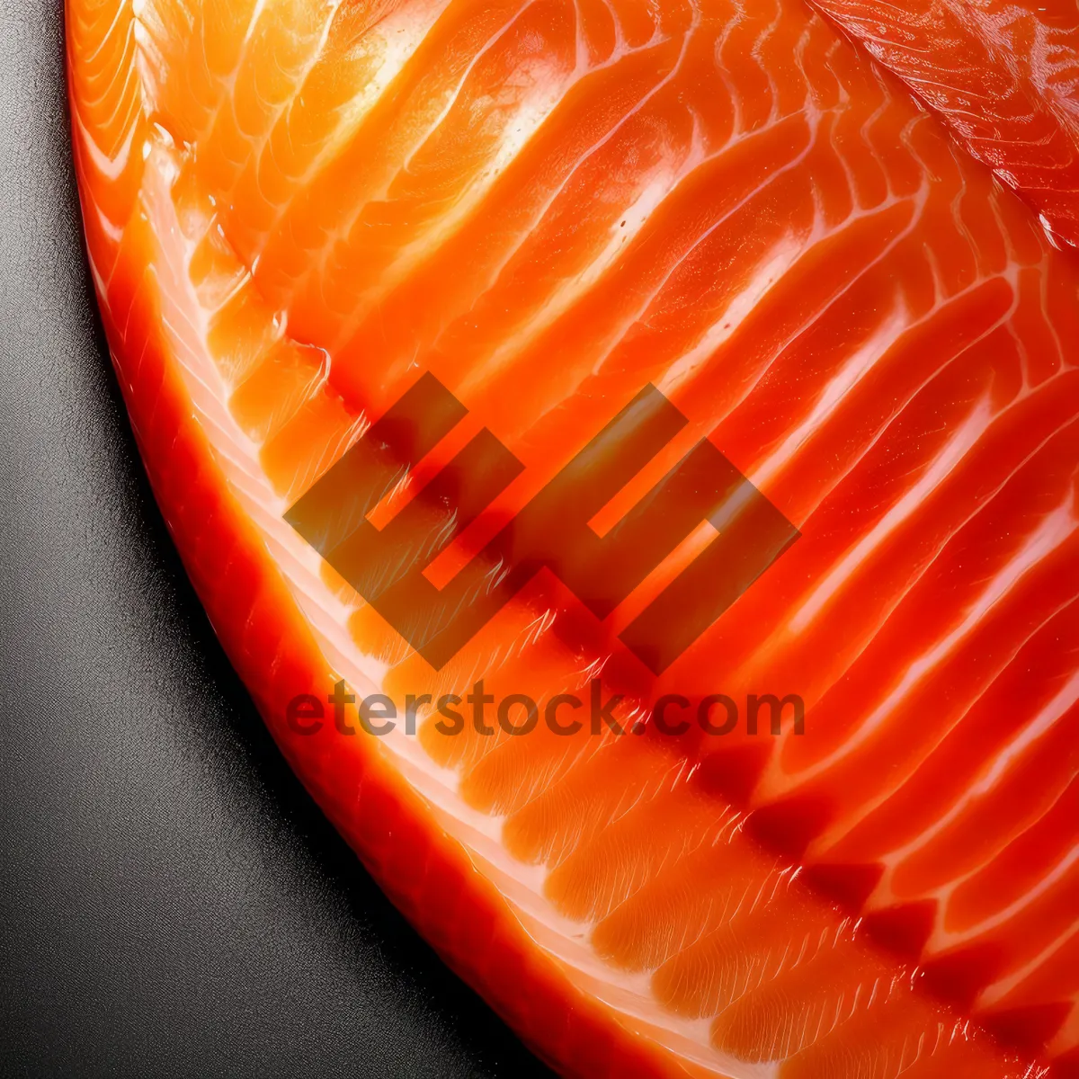 Picture of Sliced Citrus Salmon: Fresh and Healthy Gourmet Delight.