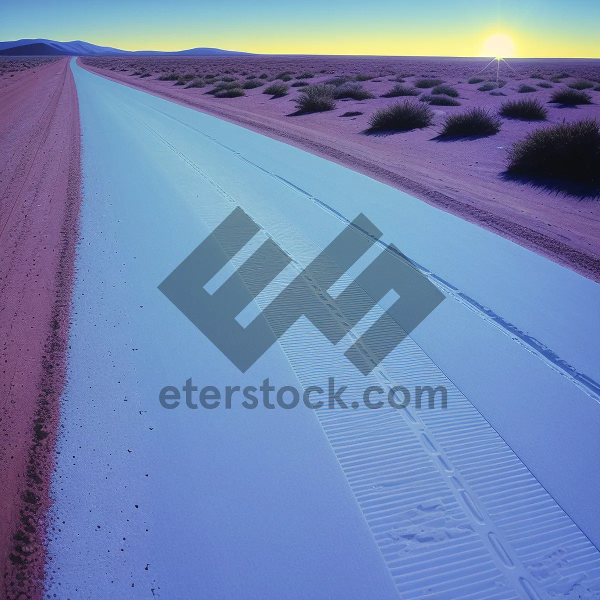 Picture of Modern Airfoil Motion on Asphalt Road