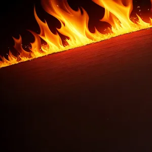 Blazing Fire: A Fiery Inferno of Heat and Light
