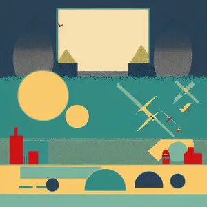 Creative Symbolic Design Icon: Artful Graphic Sign