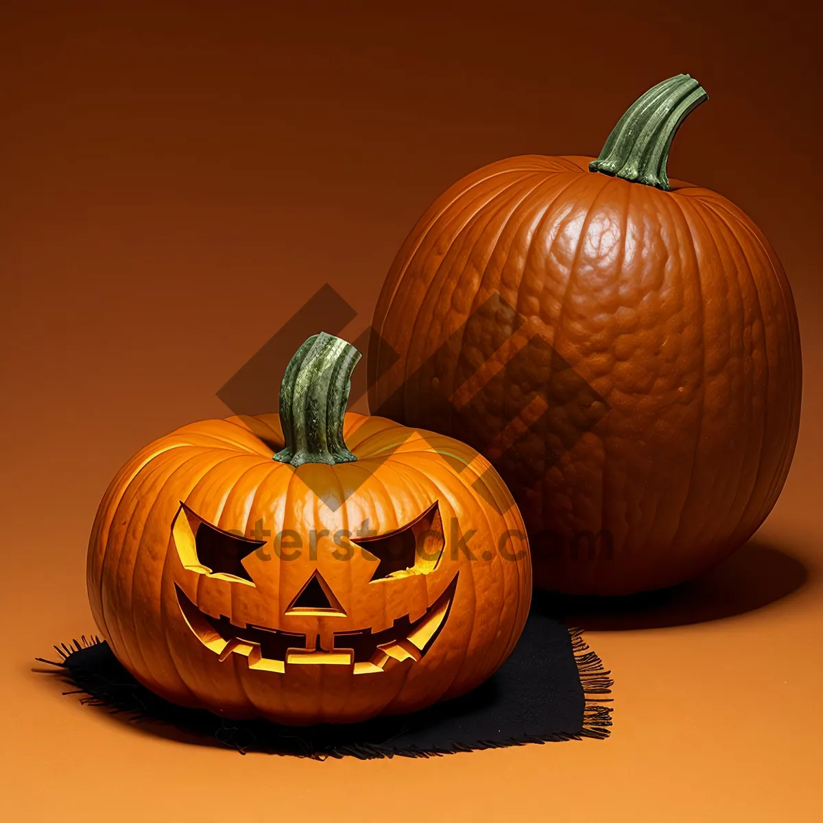 Picture of Festive Fall Harvest Pumpkin Decoration