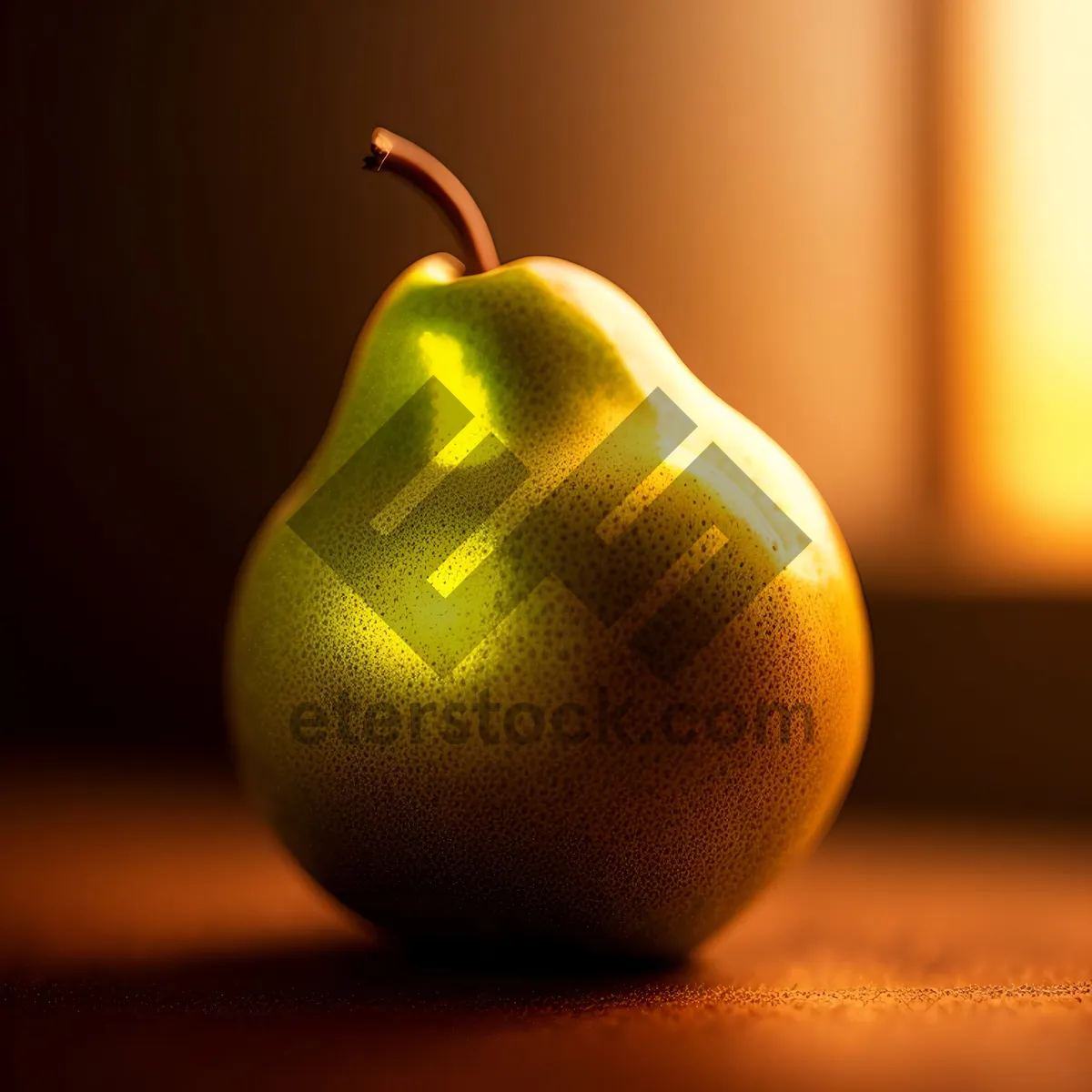 Picture of Juicy Citrus Fruits: Pear, Lemon, and Mandarin