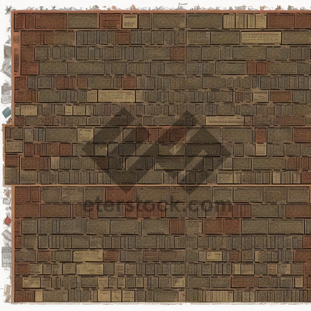 Picture of Old grunge brick wall texture background